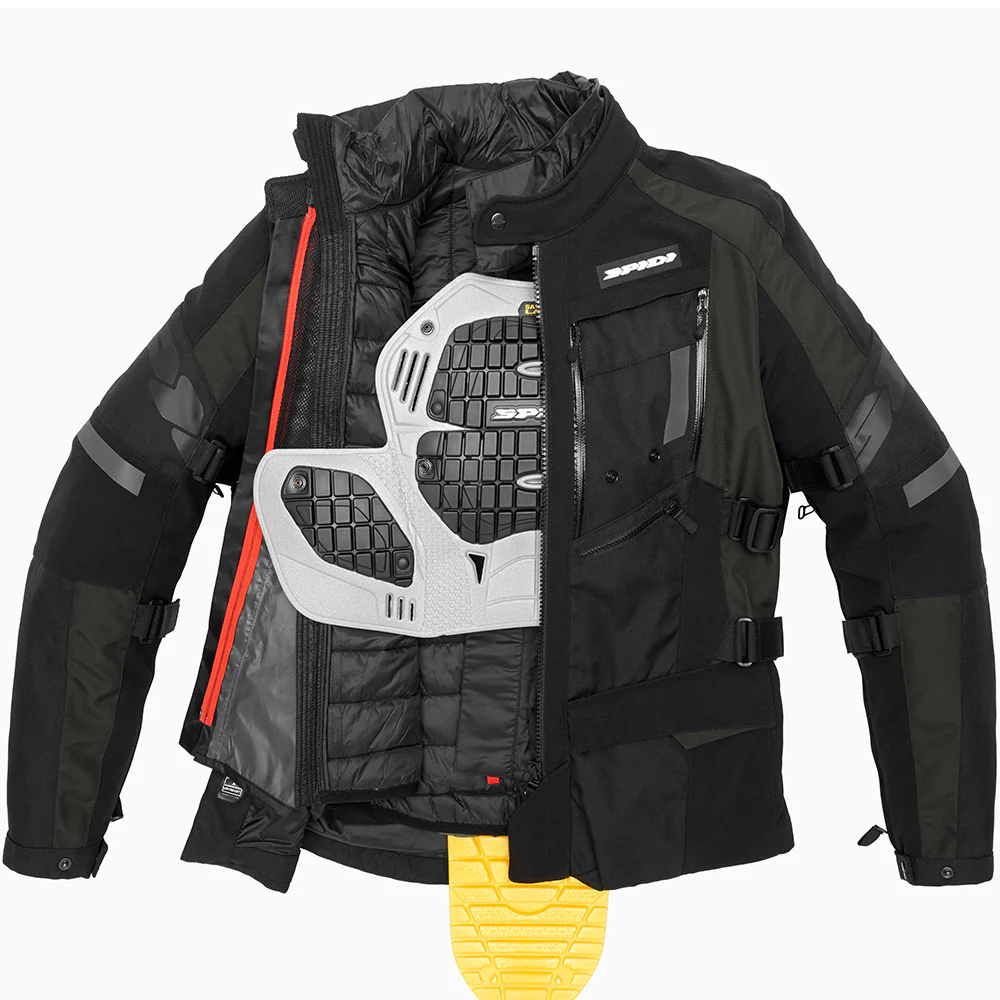 4Season Evo - All Weather Touring Jacket (Black/Yellow) - Image 4