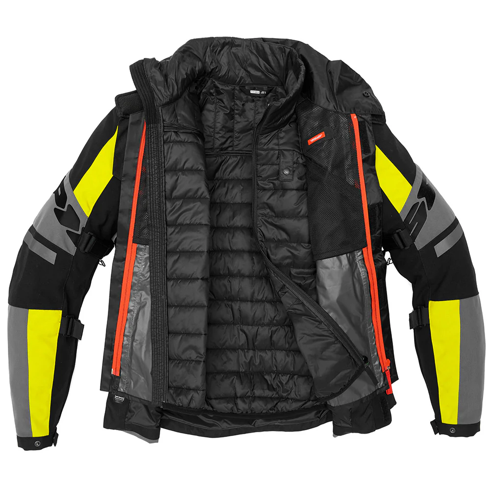 4Season Evo - All Weather Touring Jacket (Black/Yellow) - Image 8