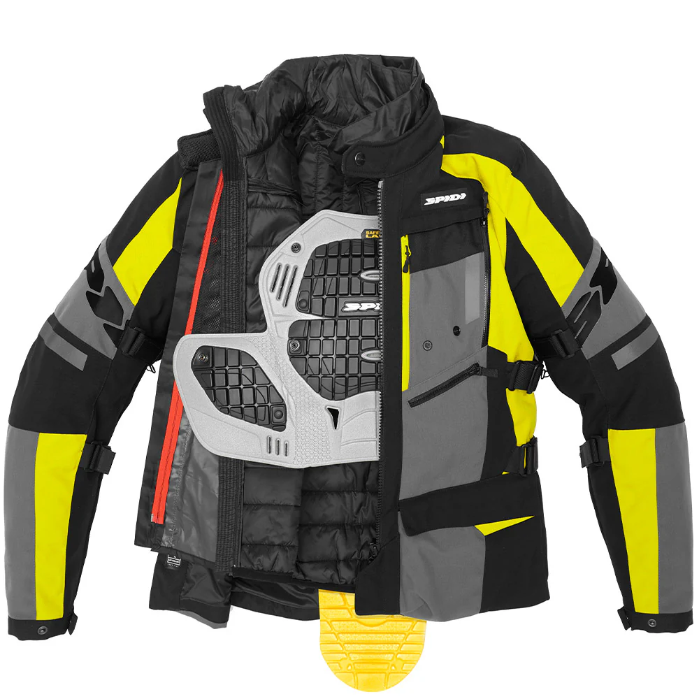 4Season Evo - All Weather Touring Jacket (Black/Yellow) - Image 9