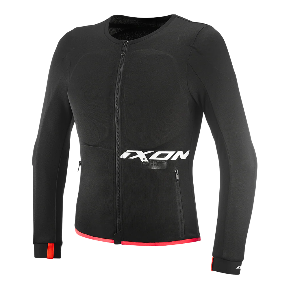 Arma - Summer Riding Jacket (Black/White/Red)