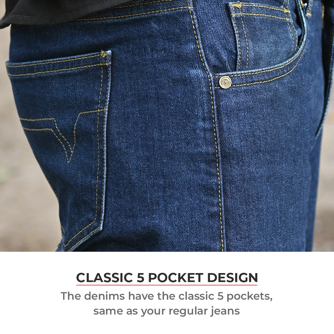 Austin Armoured Denims - Black/Blue - Image 10
