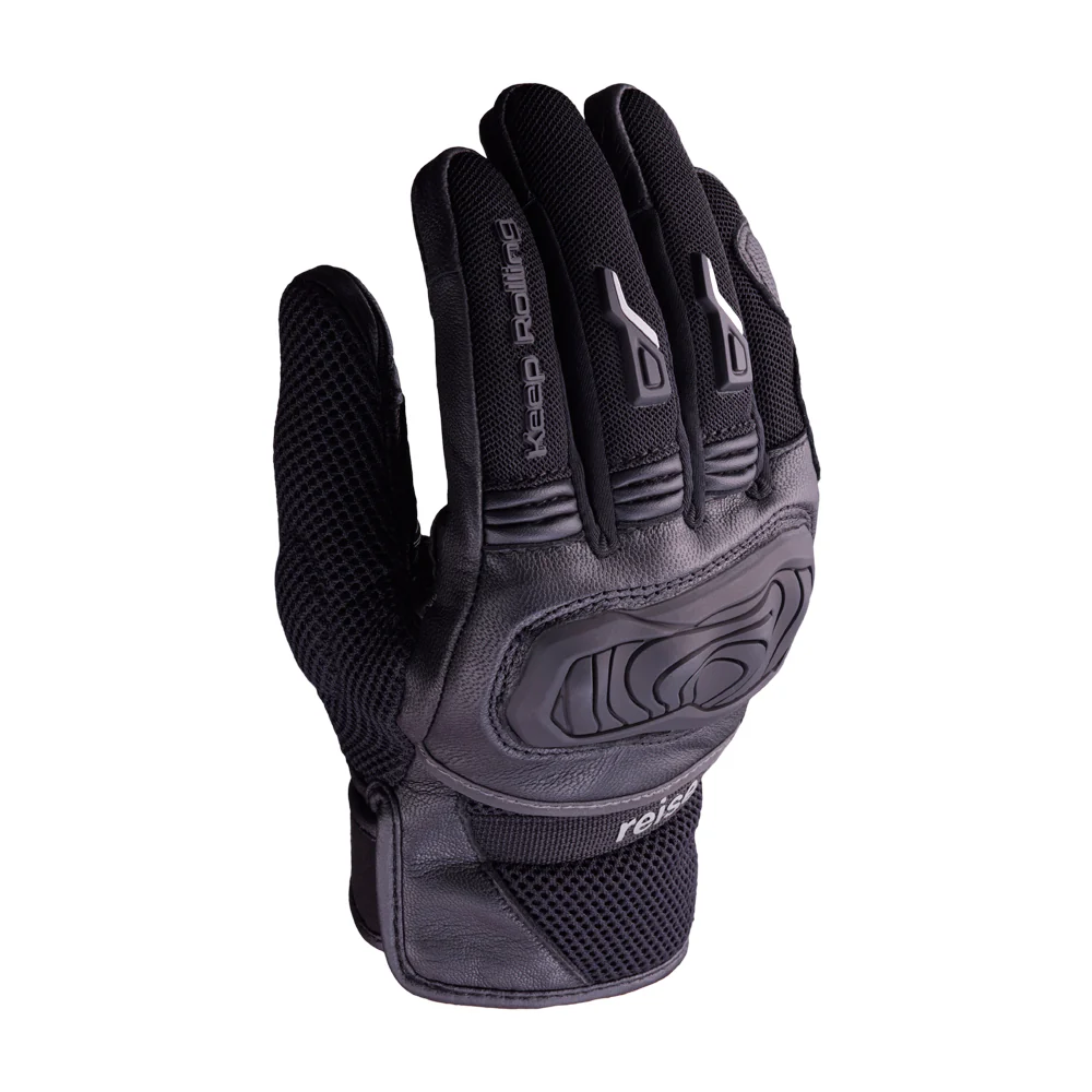 Austra - Urban Motorcycle Riding Gloves (Black) - Image 6