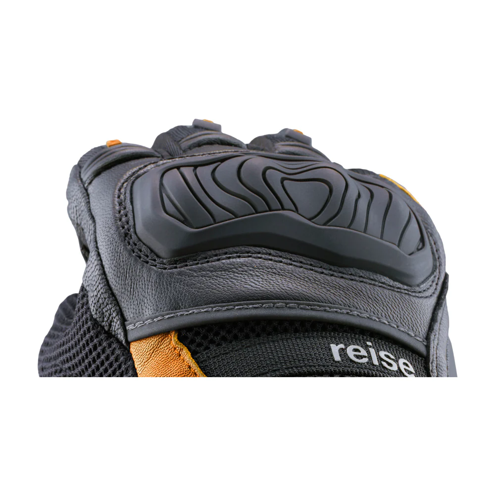 Austra - Urban Motorcycle Riding Gloves (Orange) - Image 4