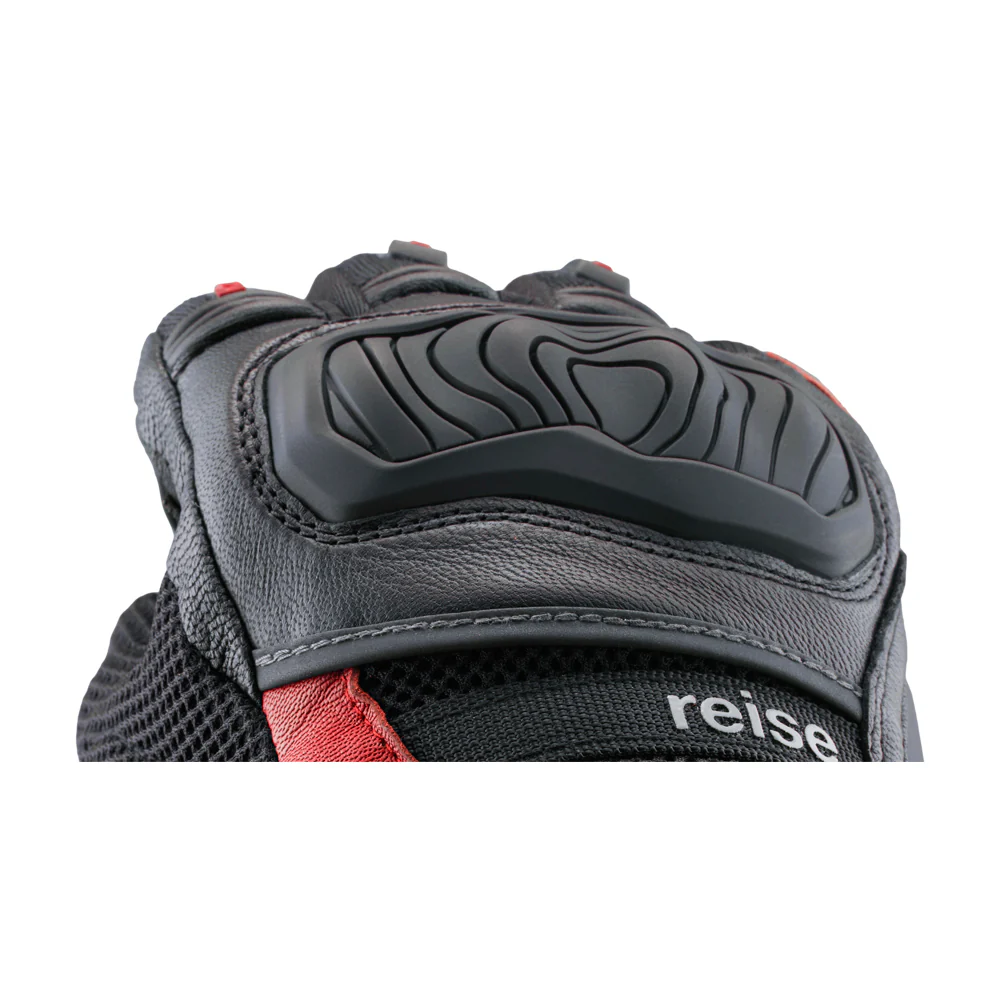 Austra - Urban Motorcycle Riding Gloves (Red) - Image 4