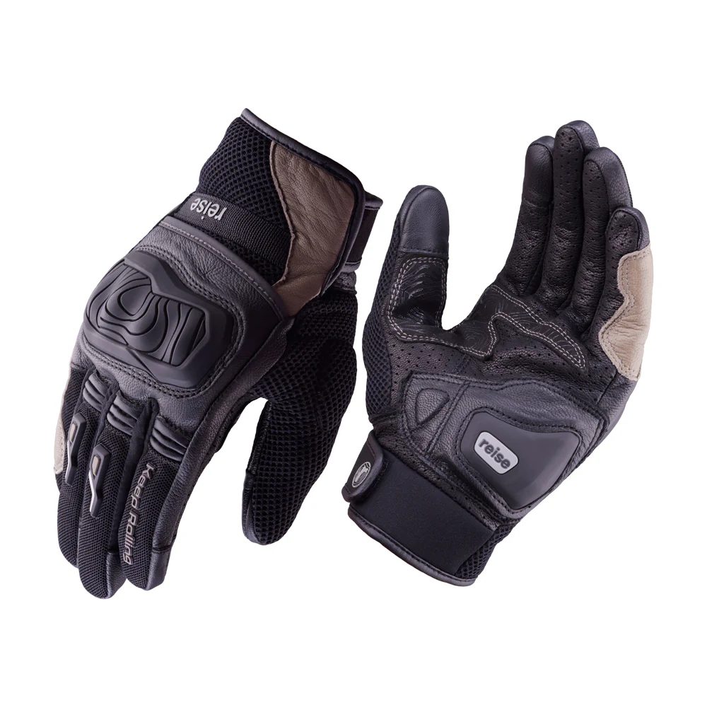 Austra - Urban Motorcycle Riding Gloves (Sand)