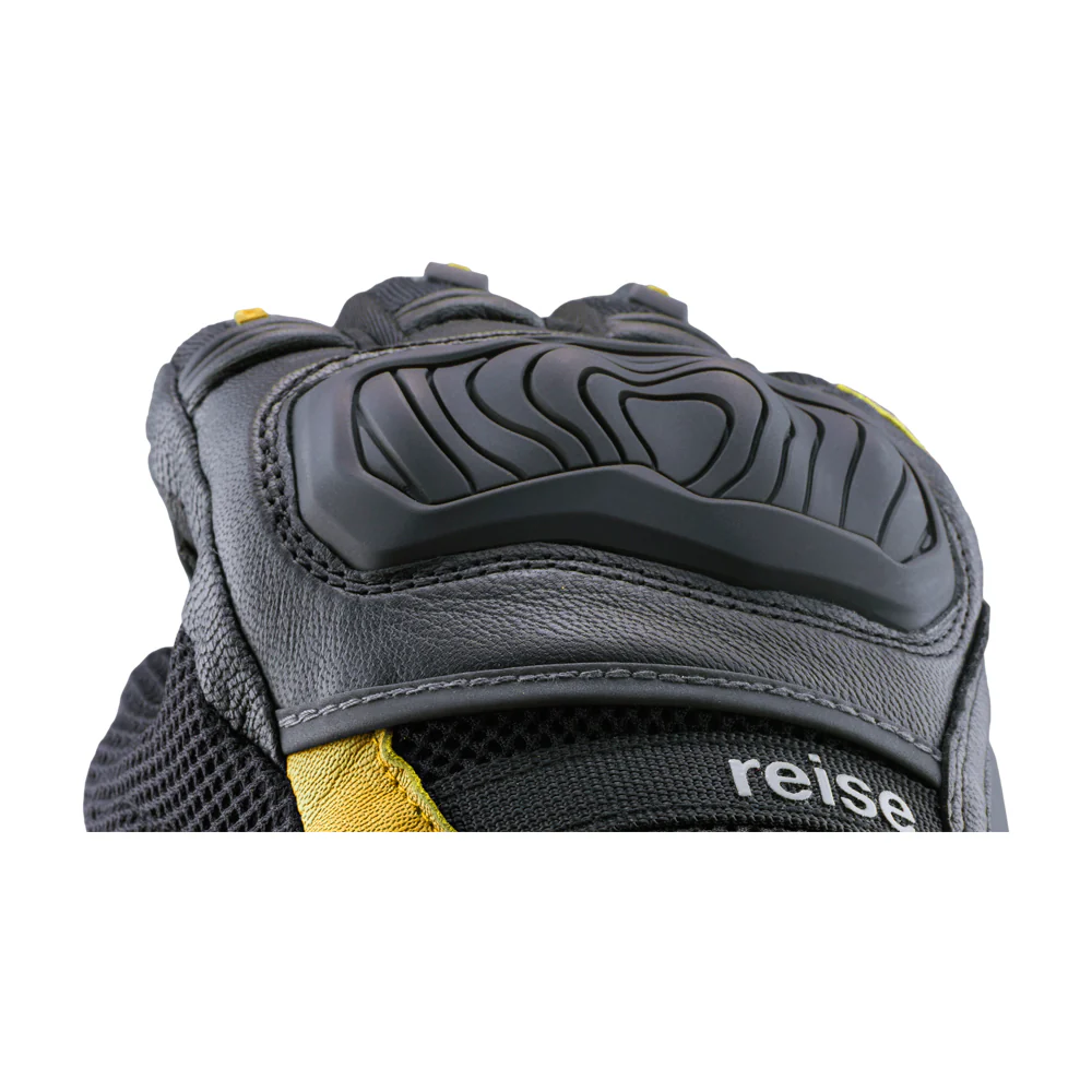 Austra - Urban Motorcycle Riding Gloves (Yellow) - Image 4