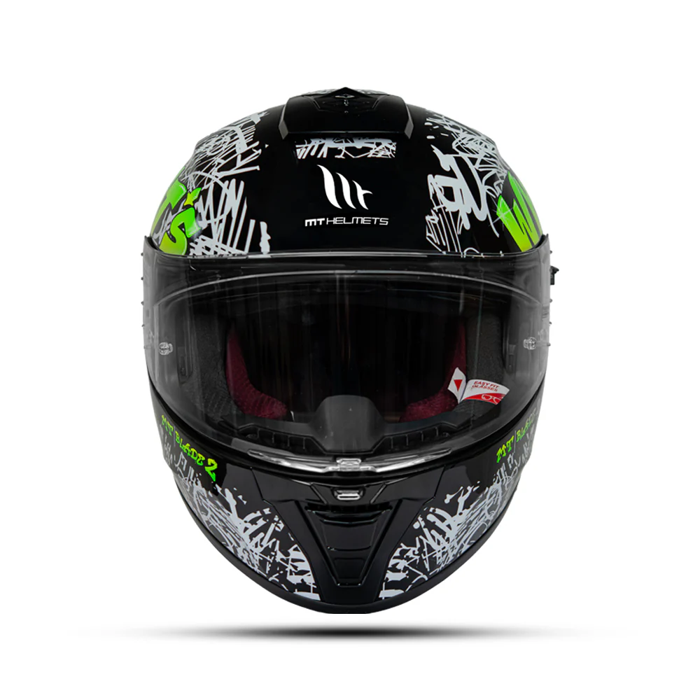 Blade 2 Sv Factory A6 - Motorcycle Riding Helmet (Fluor Gloss) - Image 3