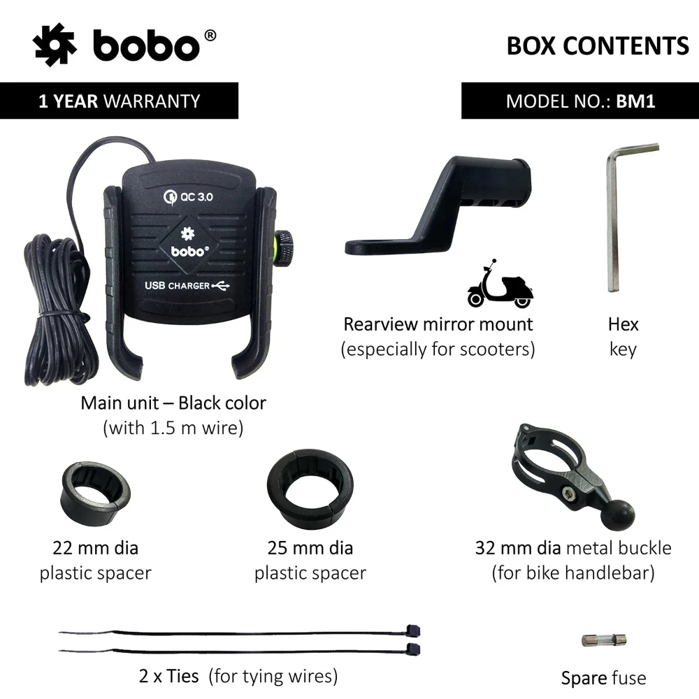 BM1 - Jaw-Grip (Fast USB 3.0 Charger) - Image 6