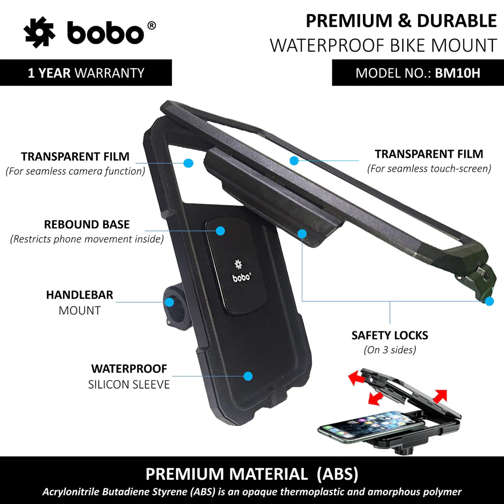 BM10H - Waterproof Handlebar (No Charger) - Image 3