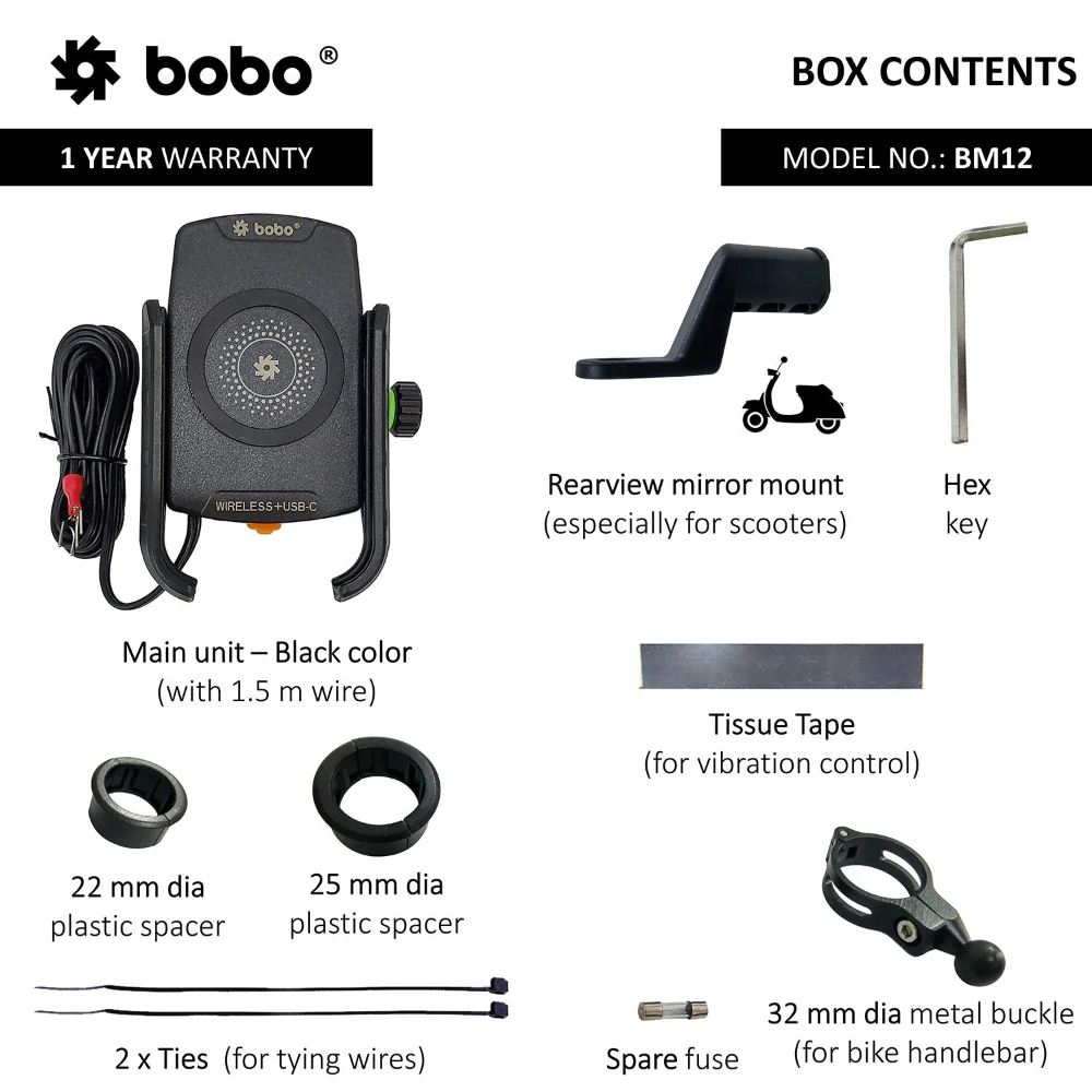 BM12 - Fast Wireless + USB-C Charger - Image 6