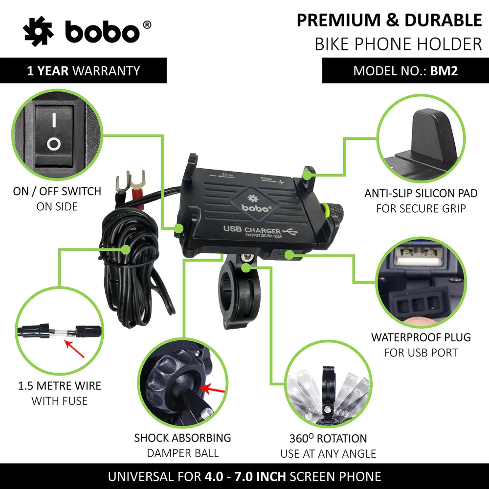 BM2 - Aluminium With 2.5A Charger - Image 4