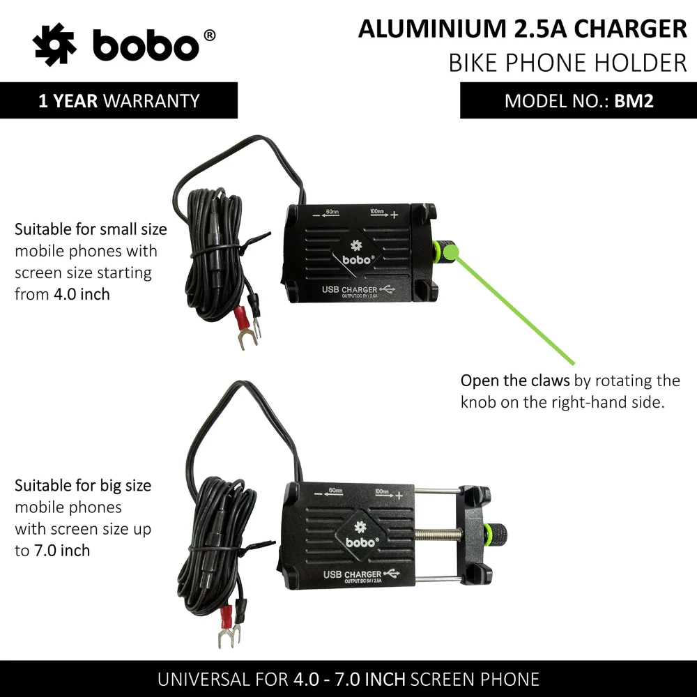 BM2 - Aluminium With 2.5A Charger - Image 5