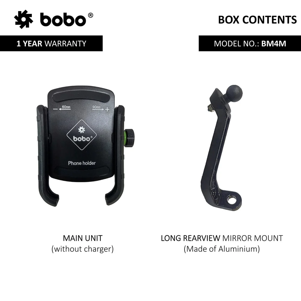 BM4M - Jaw-Grip with Mirror Mount (No Charger) - Image 3