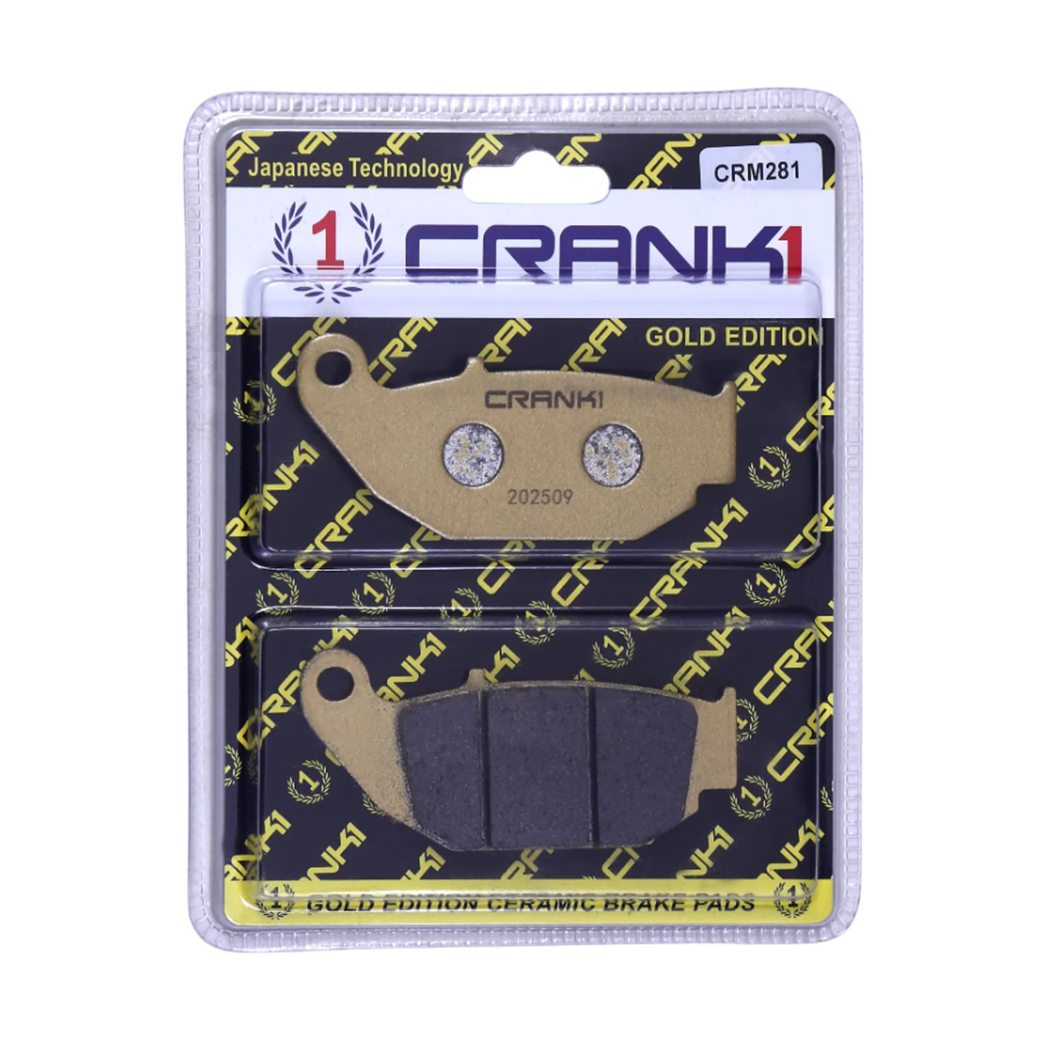 Ceramic Brake Pads For Honda CB 300F (2024) - Rear - CRM281 (1 Set)