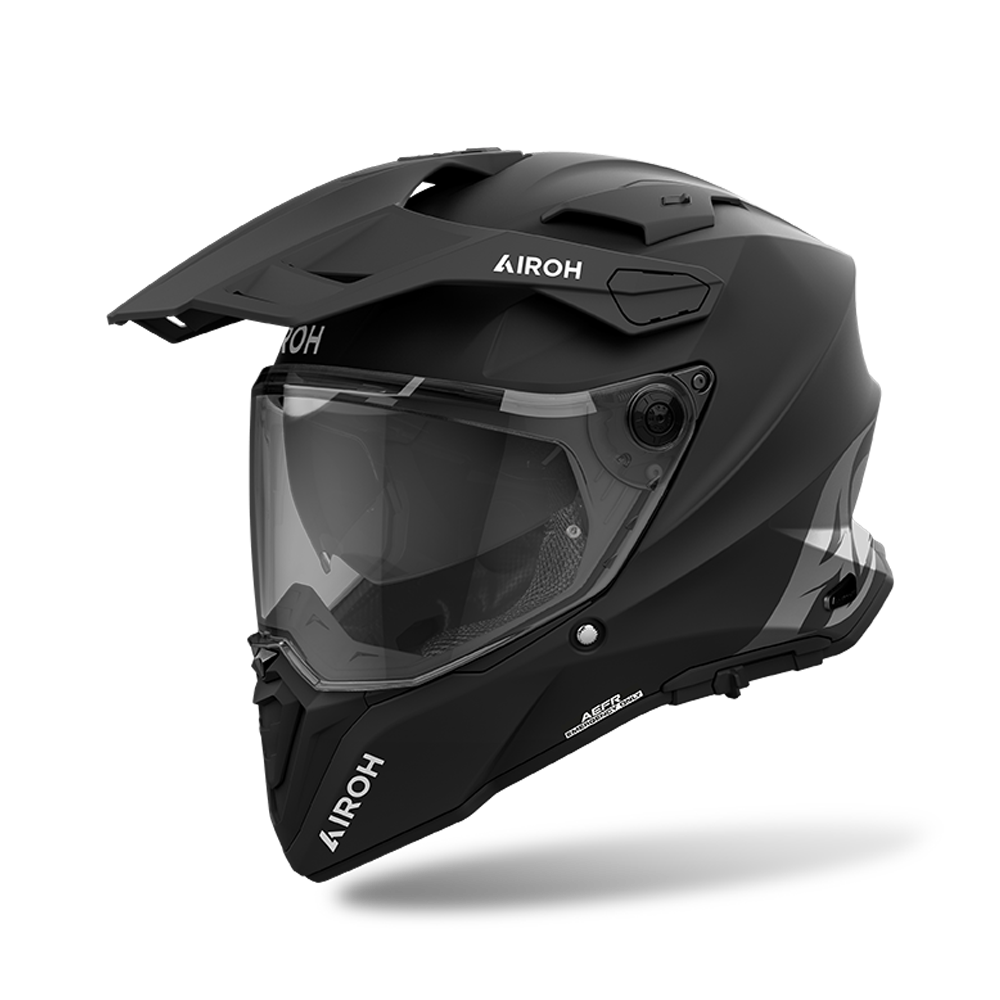 Commander 2 Color - Motorcycle Riding Helmet (Matt Black)