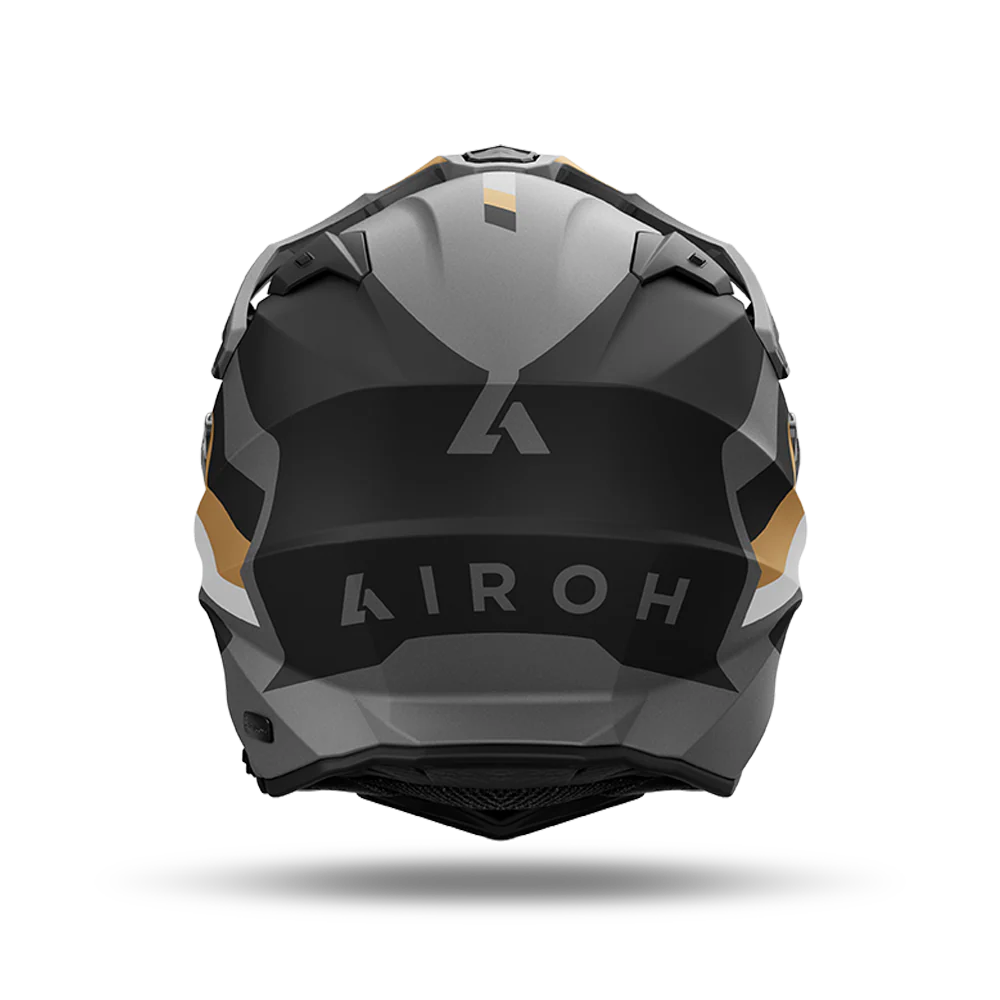 Commander 2 Doom - Motorcycle Riding Helmet (Matt Gold) - Image 3