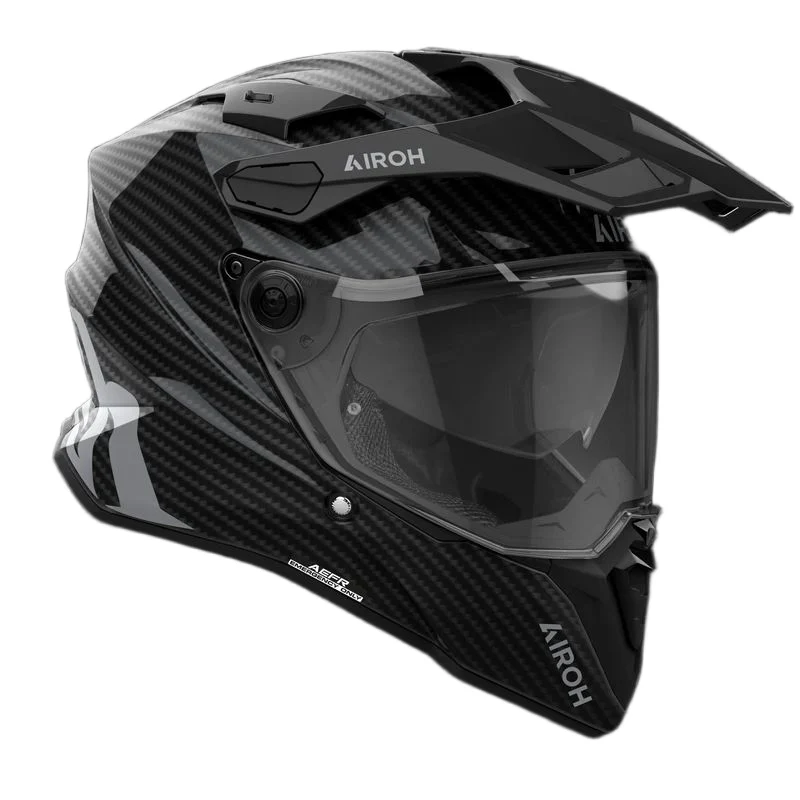 Commander 2 Full Carbon - Motorcycle Riding Helmet (Black) - Image 2