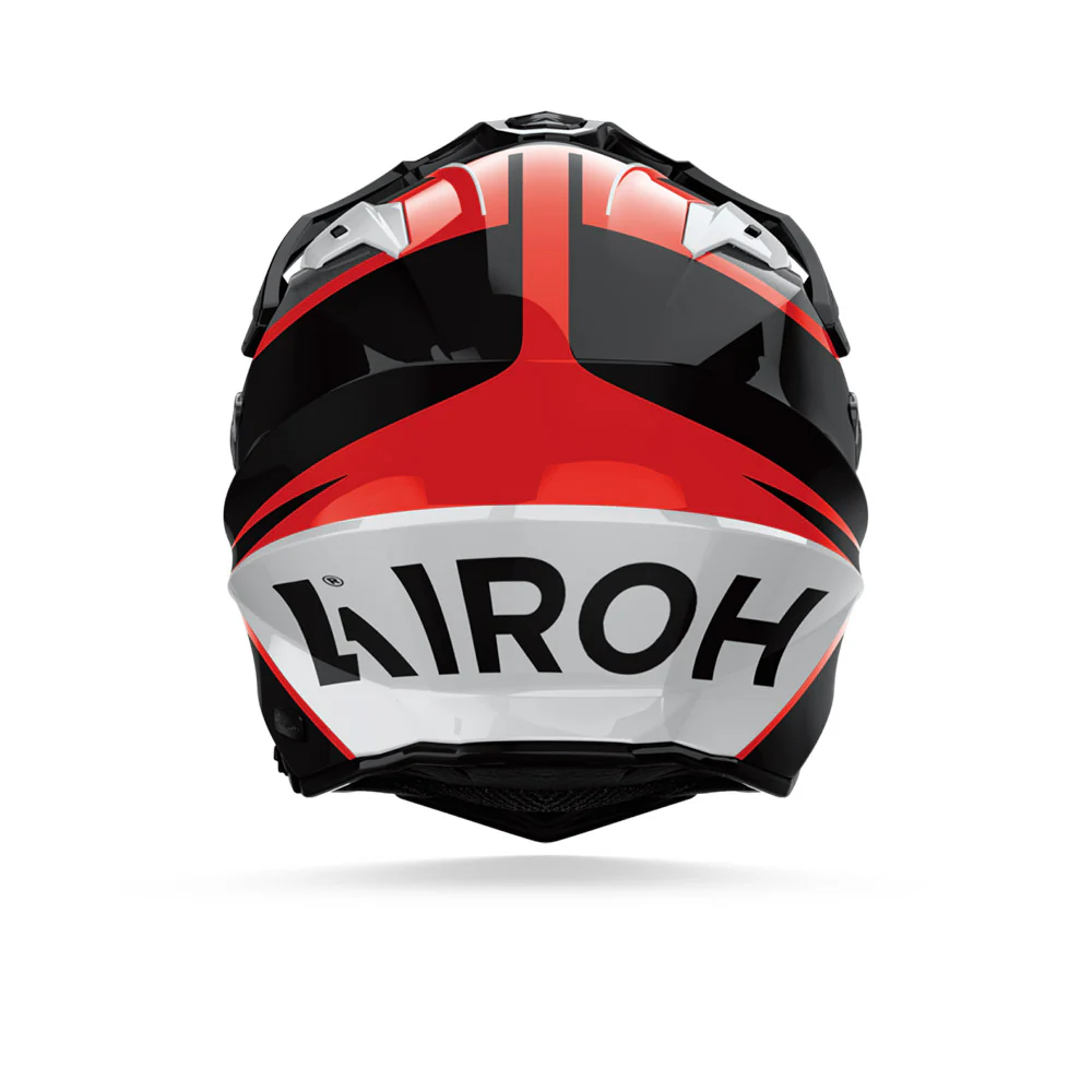 Commander 2 Skip - Motorcycle Riding Helmet (Gloss Red) - Image 3
