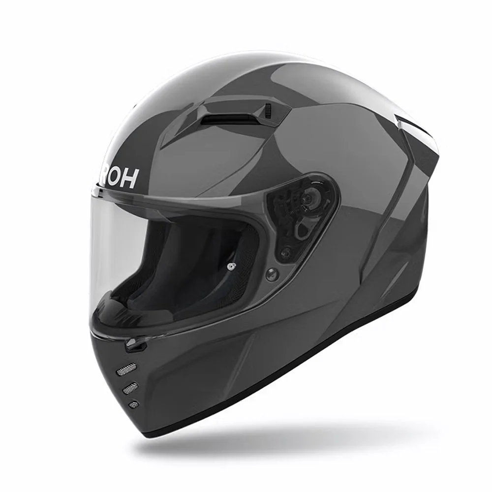 Connor - Motorcycle Riding Helmet (Gloss Anthracite)