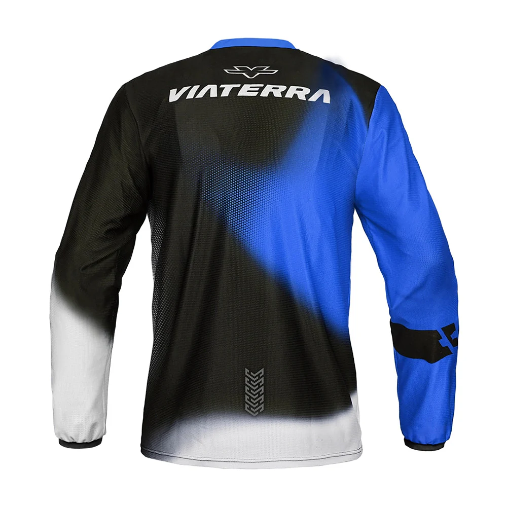 Dirt - Off Road Motorcycle Riding Jersey (Blue) - Image 2