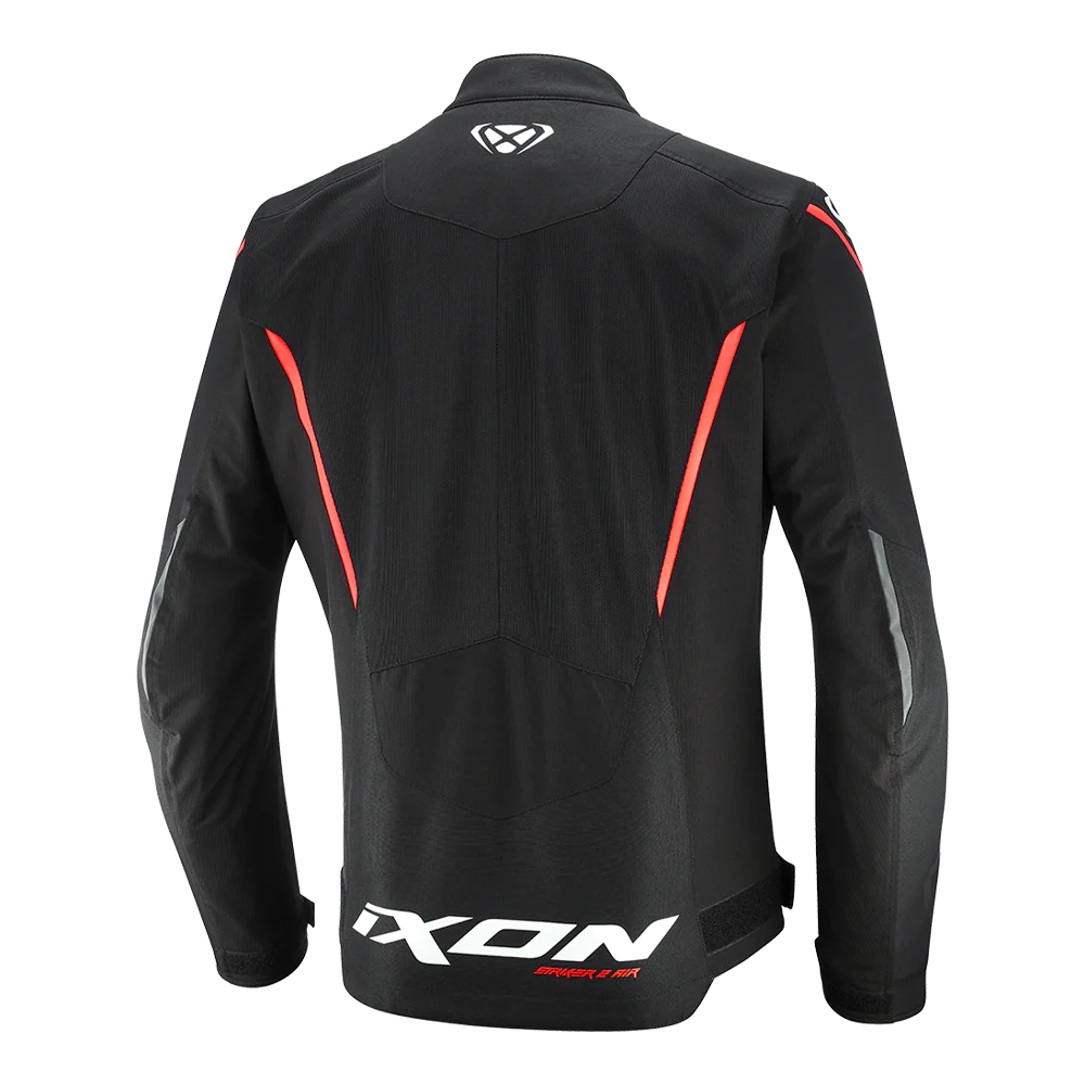 Striker 2 Air - Summer Riding Jacket (Black/White/Red) - Image 2
