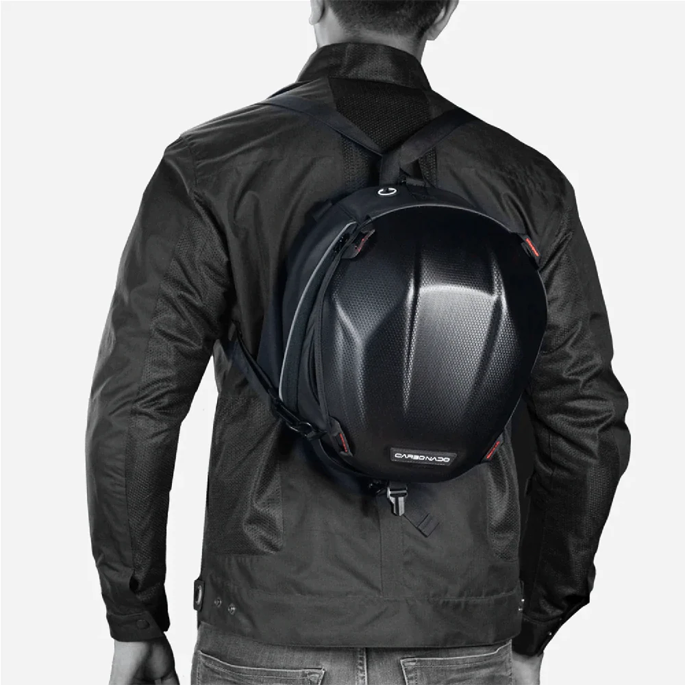 Drift - Hybrid Tank Bag with Rain Cover (Black) - Image 11