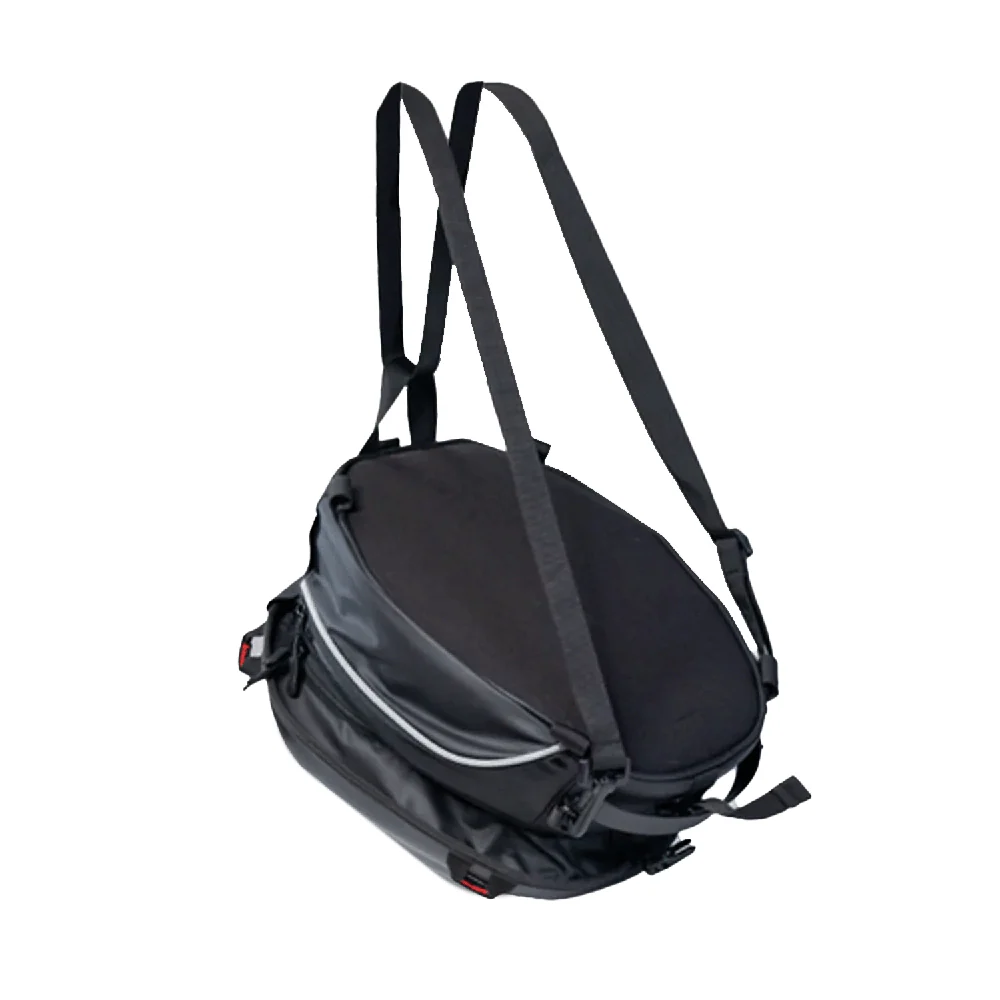Drift - Hybrid Tank Bag with Rain Cover (Black) - Image 6