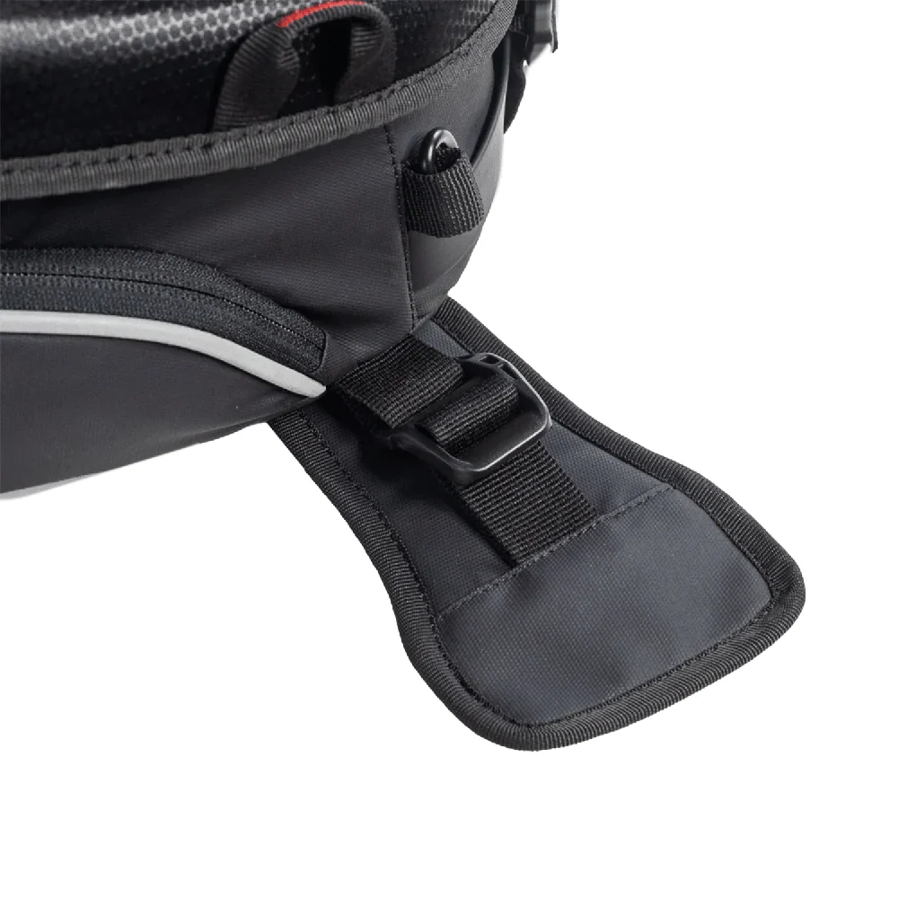 Drift - Hybrid Tank Bag with Rain Cover (Black) - Image 8