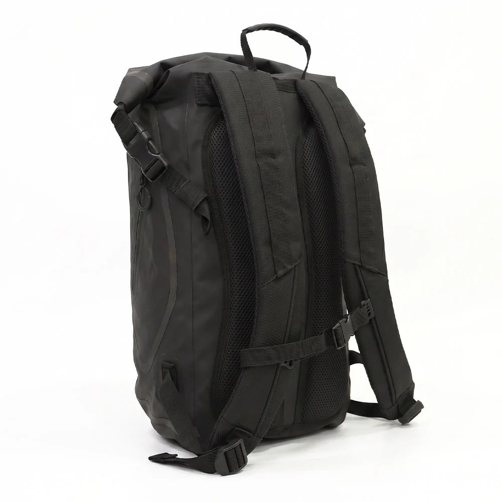 Dry Bagpack - Waterproof Motorcycle Luggage 25L (Black) - Image 6