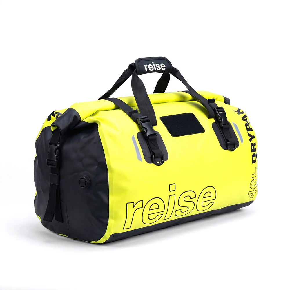 Drypak - Waterproof Motorcycle Tailbag 40L (Fluo Green) - Image 2