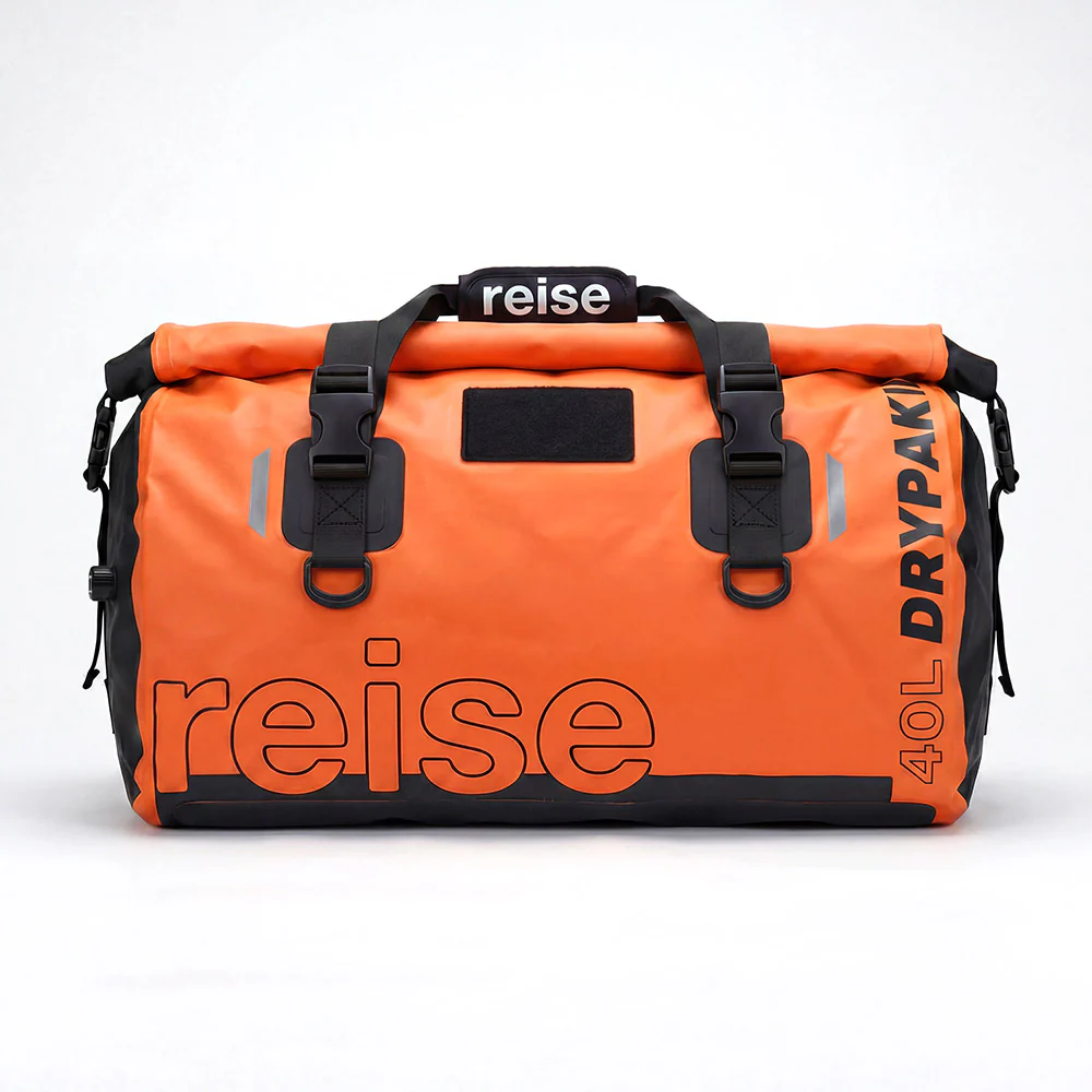 Drypak - Waterproof Motorcycle Tailbag 40L (Orange)