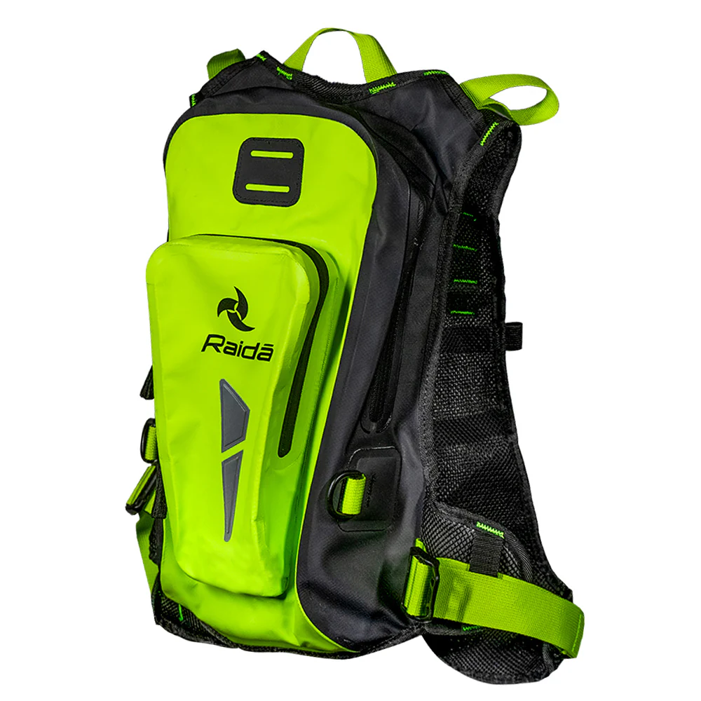 Dryporter - 10L - Waterproof Hydration Bag (Hi-Viz) - Image 2