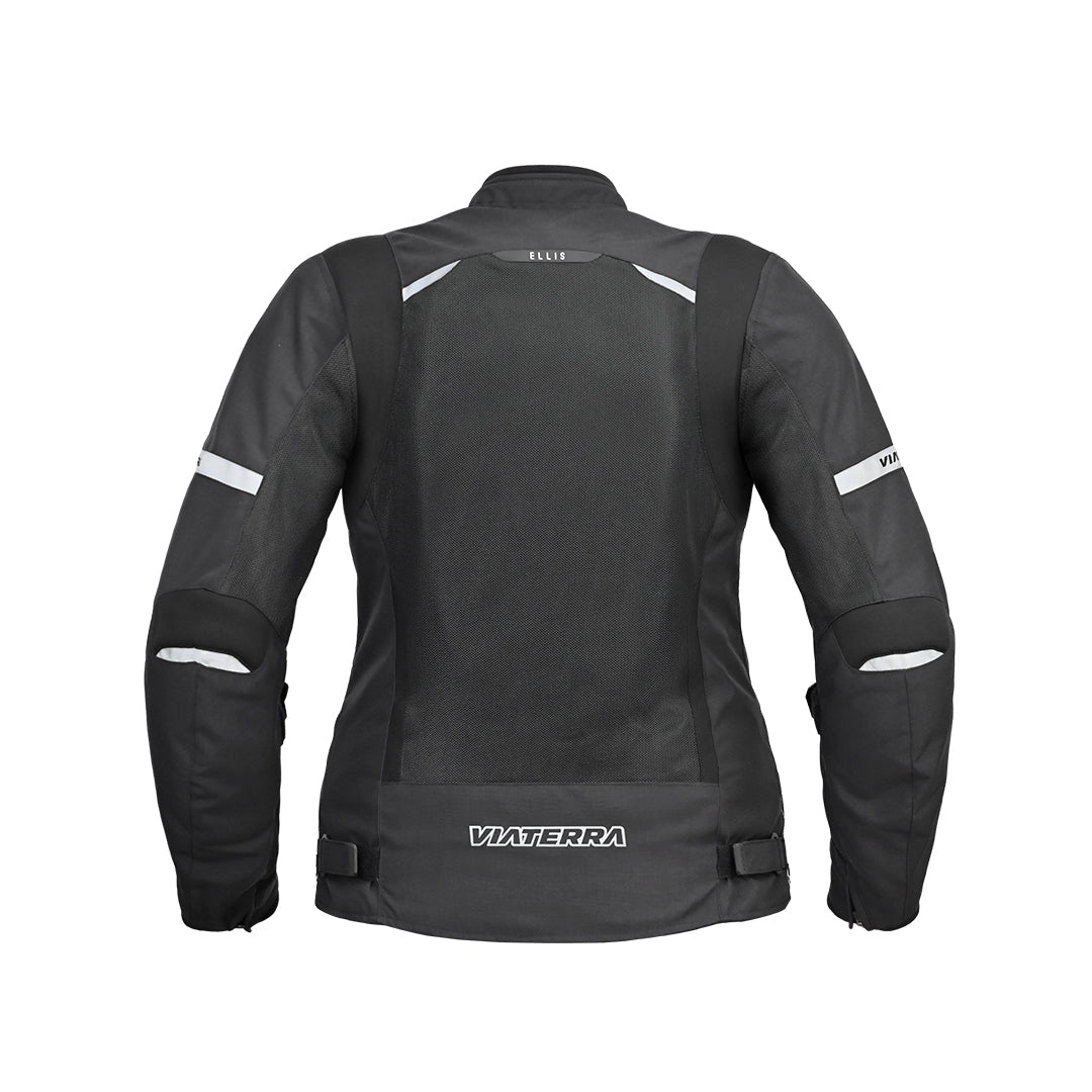 Ellis - CE Certified Women's Riding Jacket (Black) - Image 2
