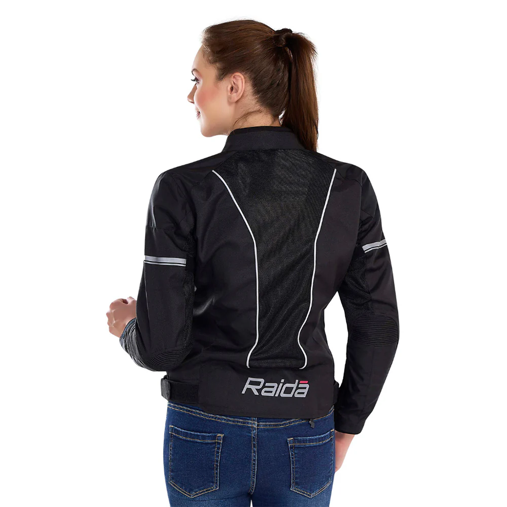 Empress - CE Certified Women's Riding Jacket (Black) - Image 3