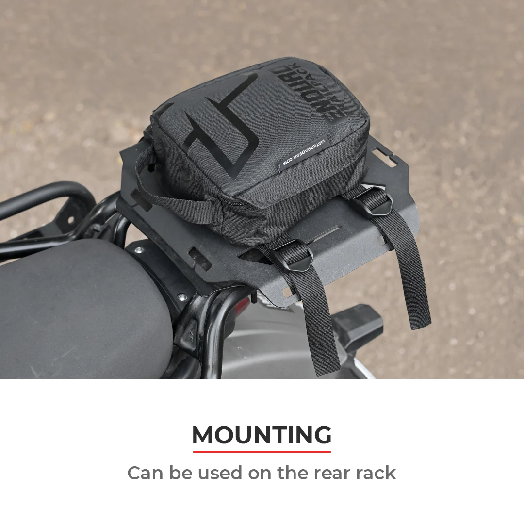 Enduro - Trailpack with 4 Point Anchoring System (Black) - Image 13