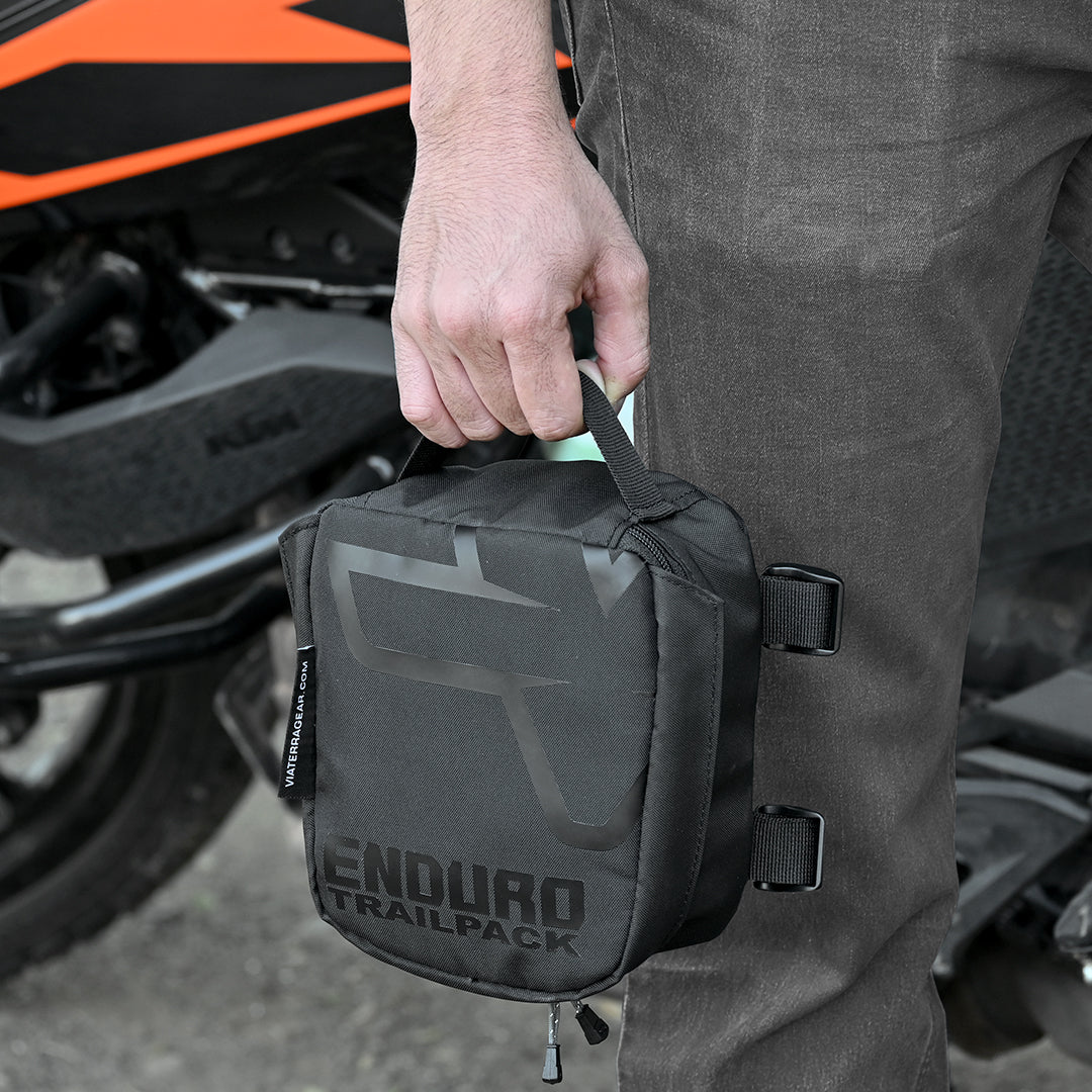 Enduro - Trailpack with 4 Point Anchoring System (Black) - Image 15