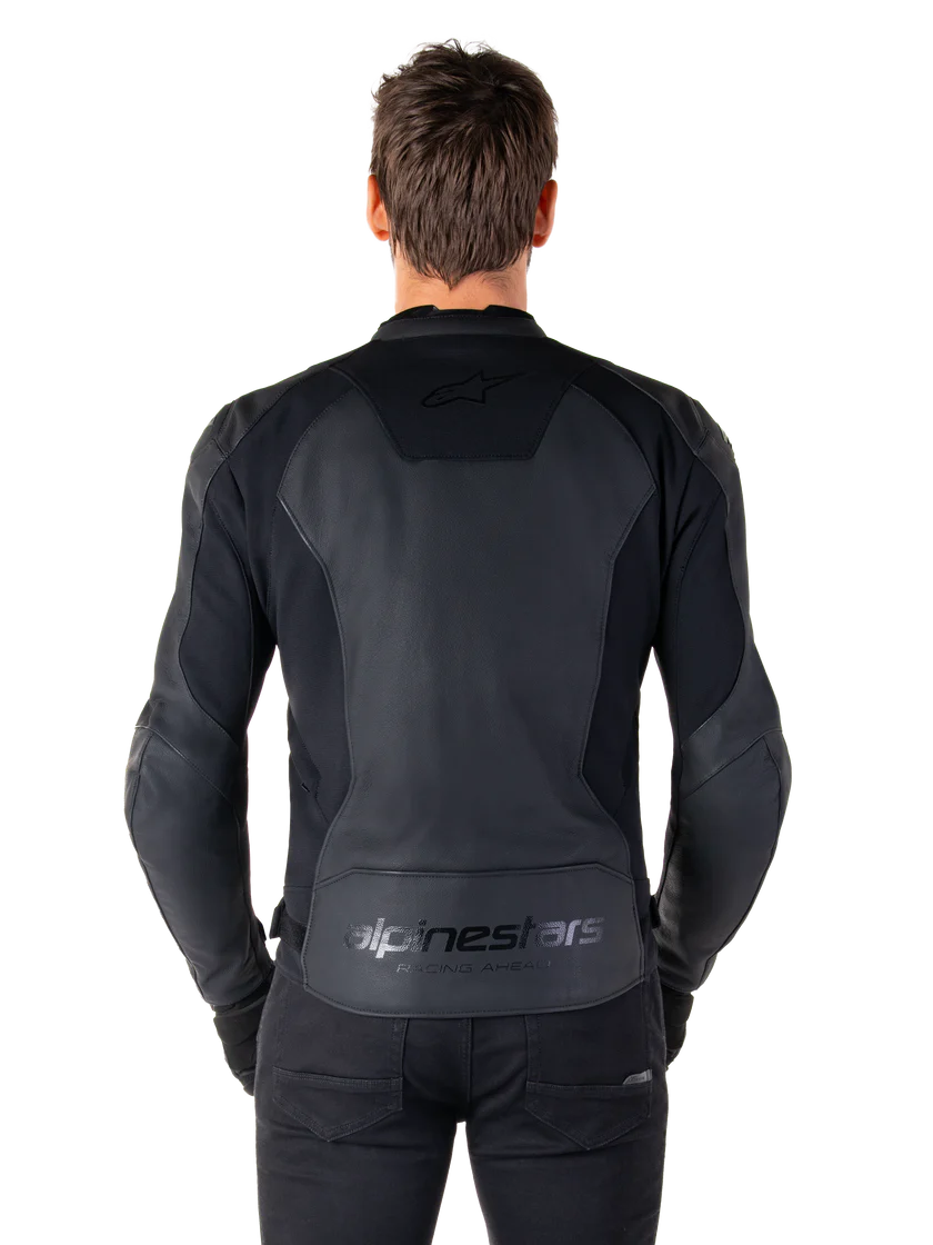 Faster V3 Airflow - Leather Jacket (Black/Black) - Image 6