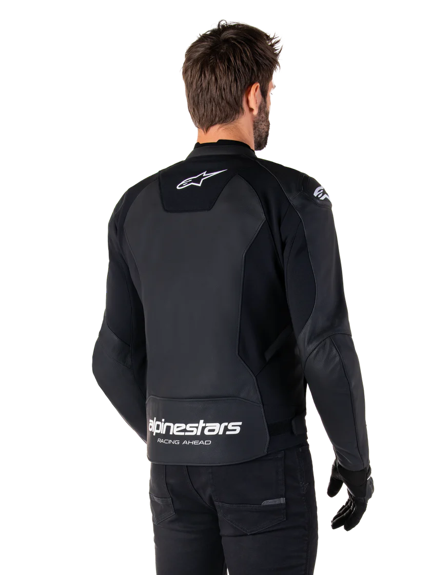 Faster V3 Airflow - Leather Jacket (Black/White) - Image 6