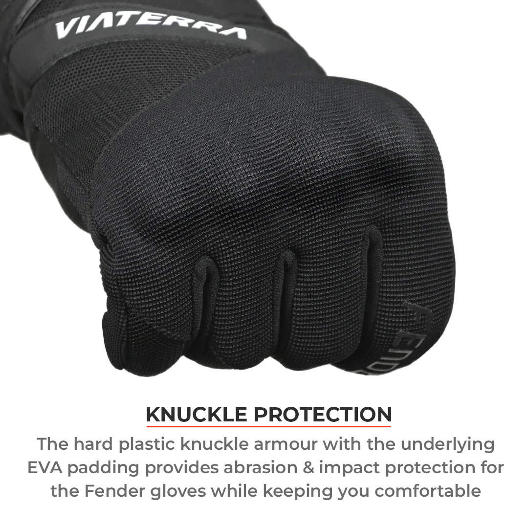 Fender - Half Gauntlet Adventure Touring Gloves - Image 5