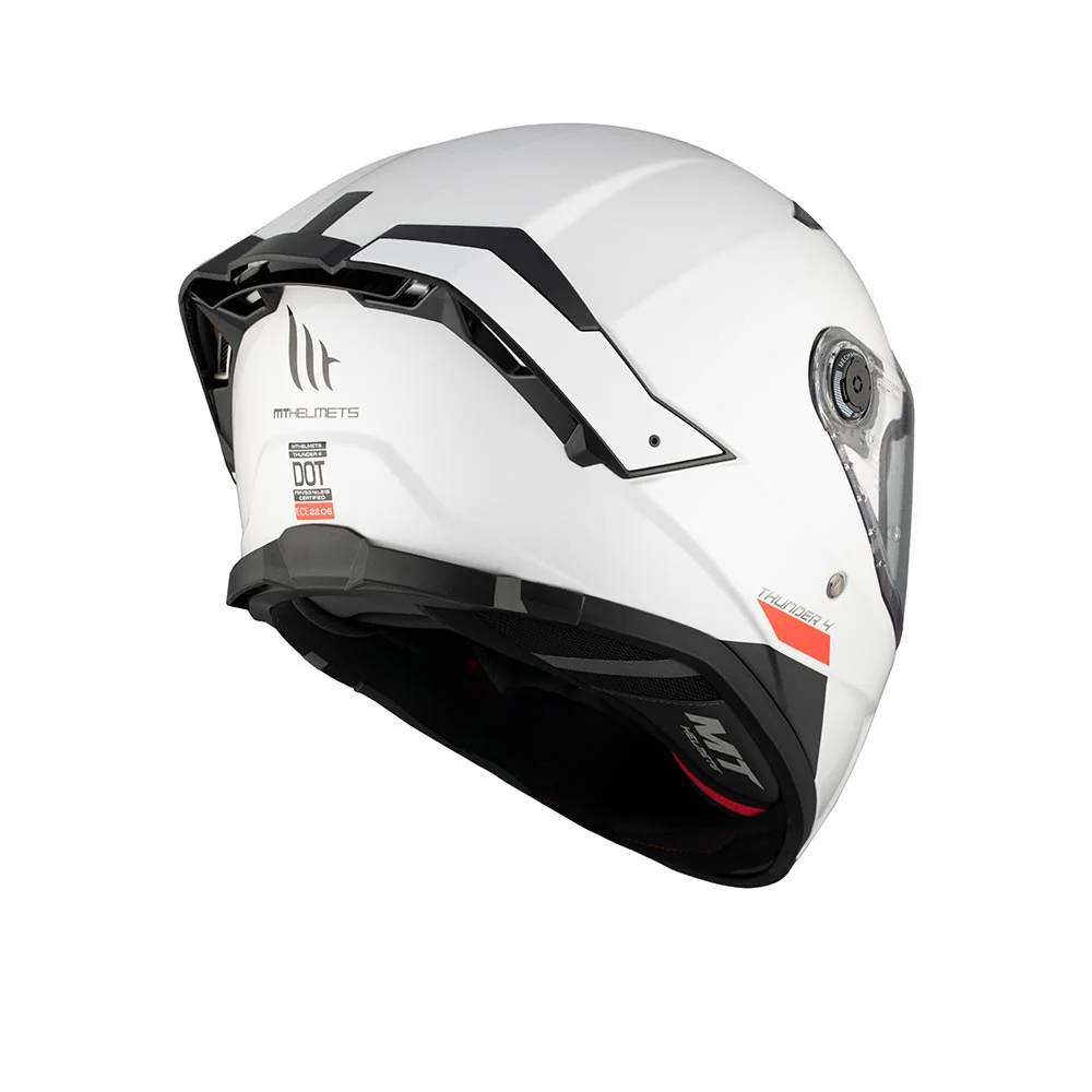 Thunder 4 SV A0 Solid - Motorcycle Riding Helmet (Gloss) - Image 5