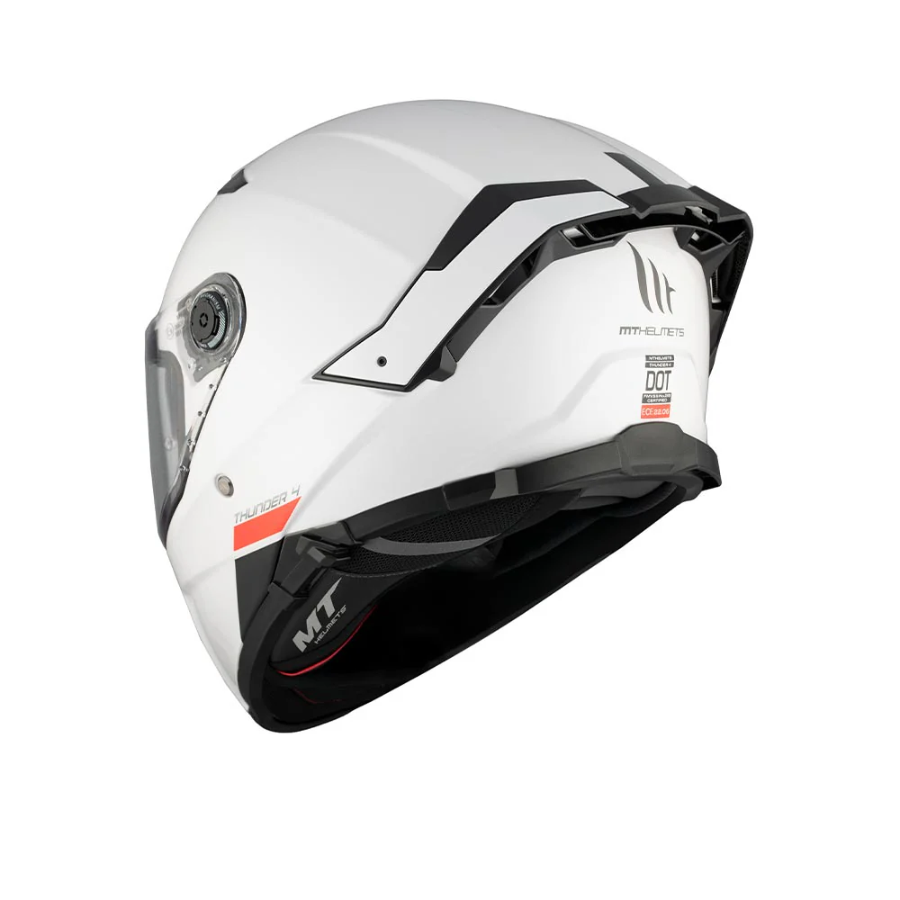 Thunder 4 SV A0 Solid - Motorcycle Riding Helmet (Gloss) - Image 6