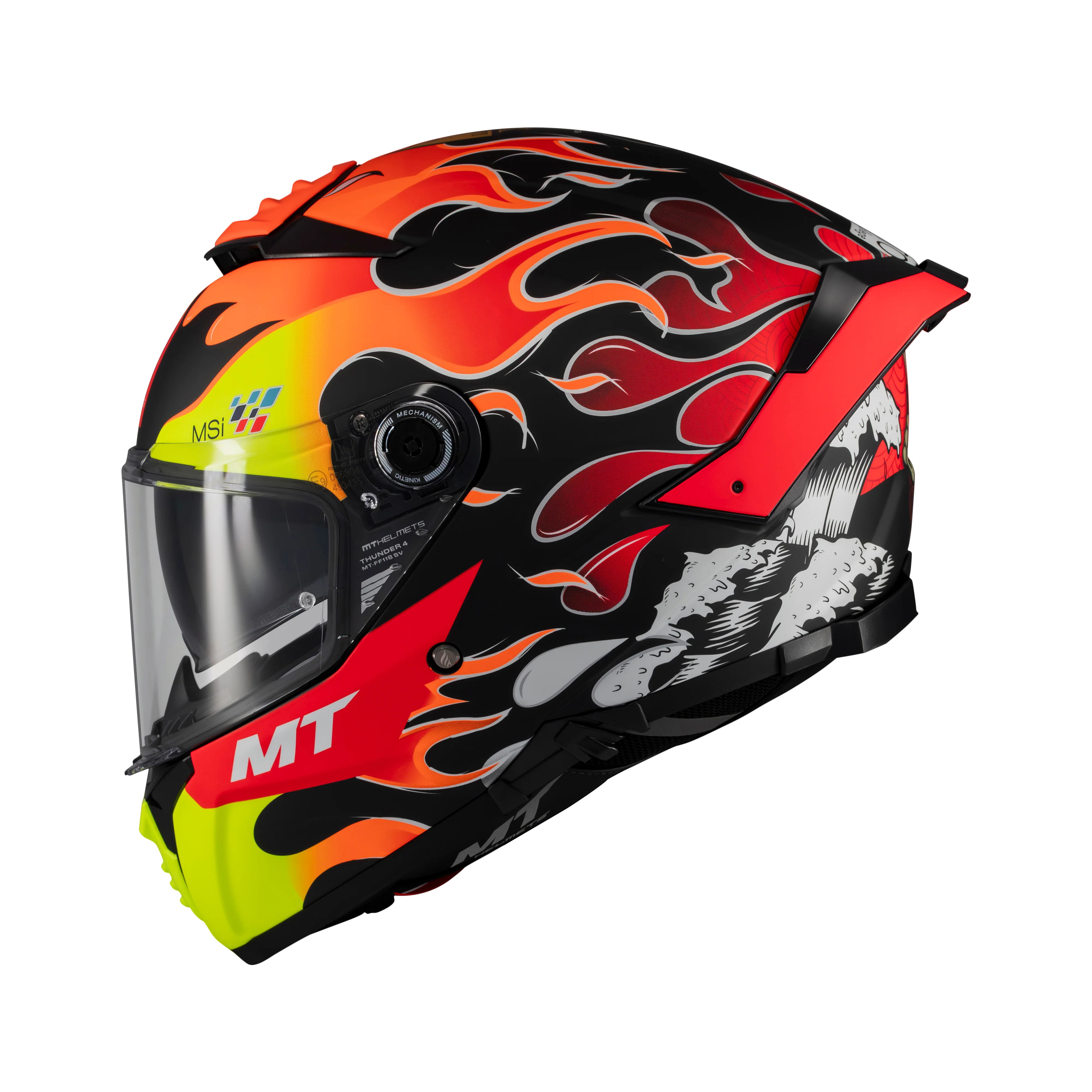 Thunder 4 SV B3 Yamanaka - Motorcycle Riding Helmet (Gloss) - Image 2