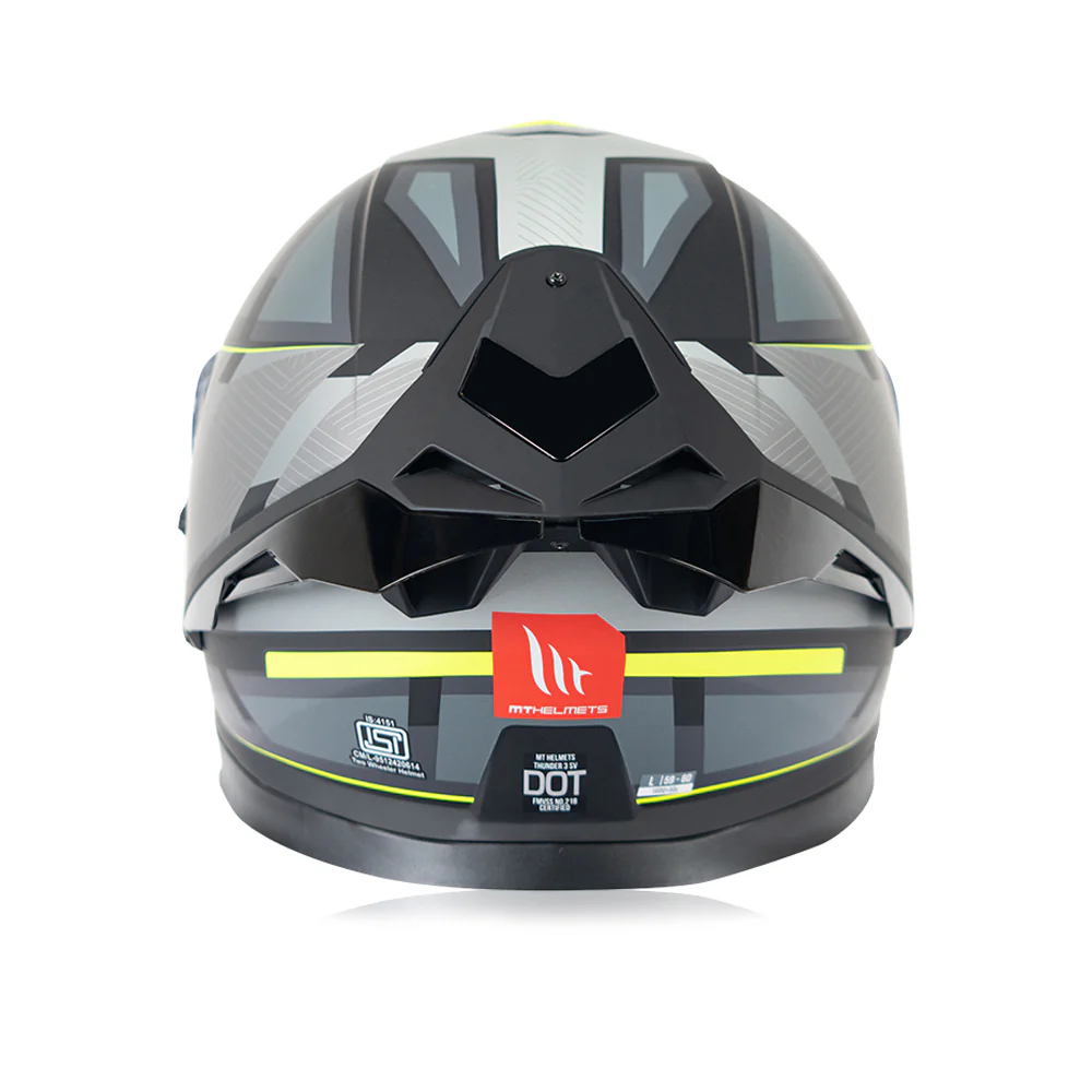 Thunder 3 Sv (Spoiler) Nova B62 - Motorcycle Riding Helmet (Matt) - Image 4