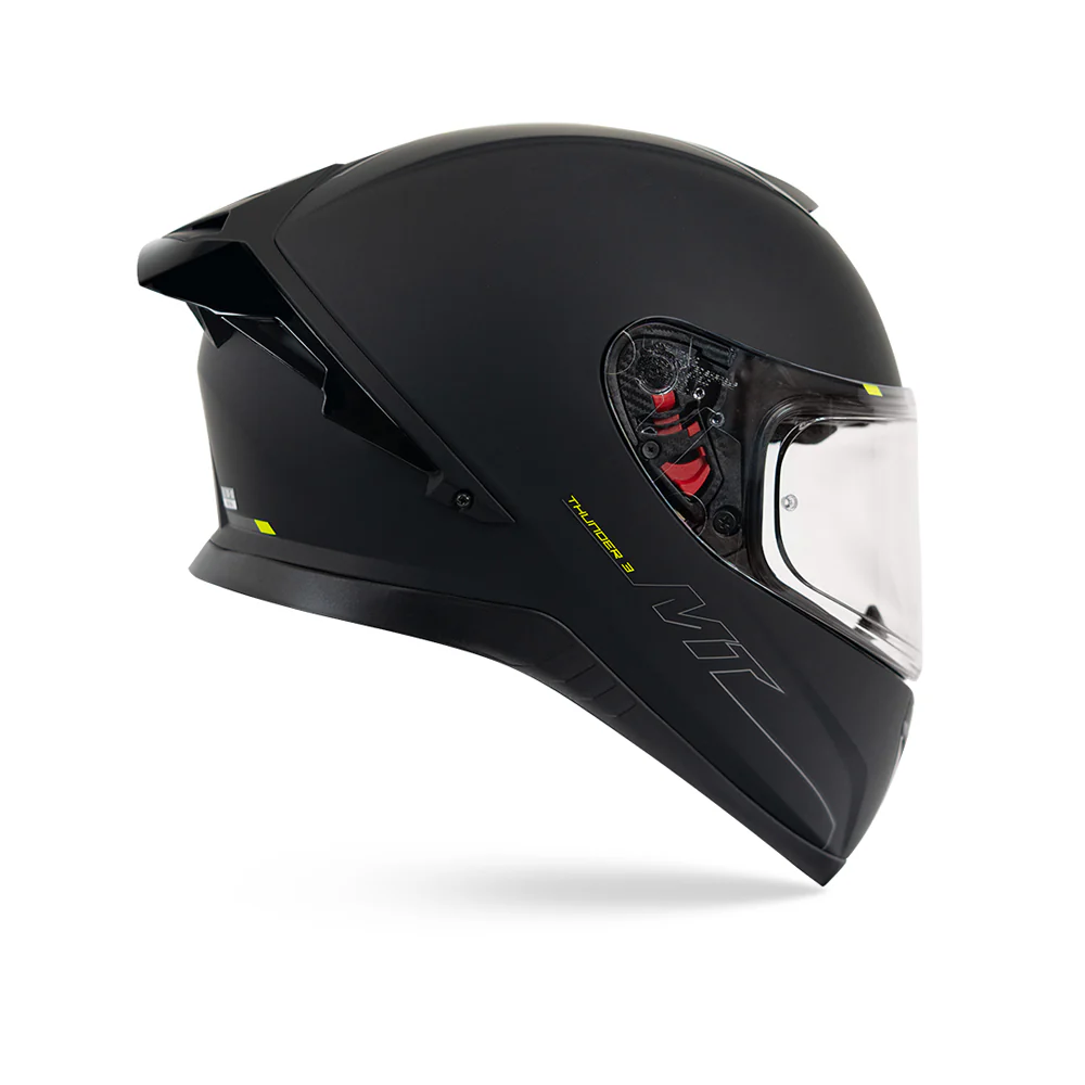 Thunder 3 Sv (Spoiler) Solid A1 - Motorcycle Riding Helmet (Gloss) - Image 2