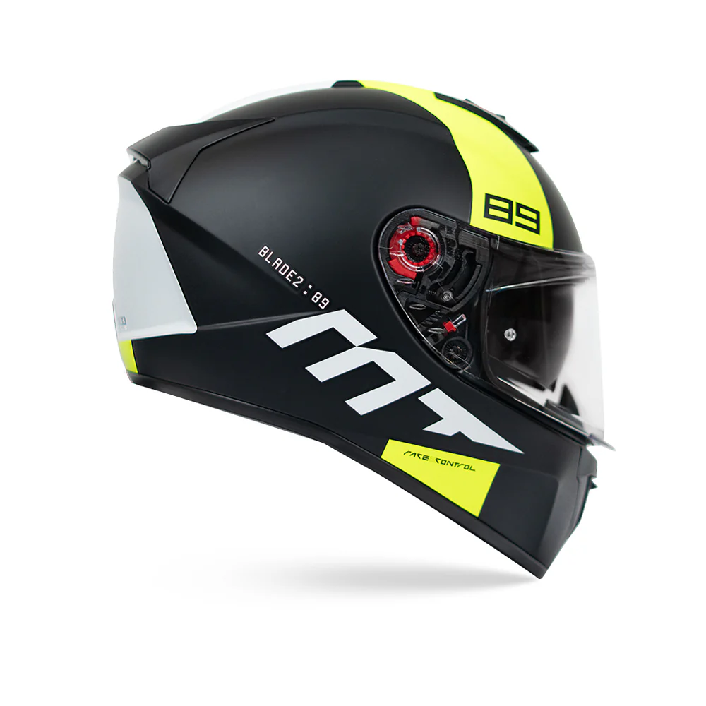 Blade 2 Sv 89 B3 - Motorcycle Riding Helmet (Yellow Fluor) - Image 2