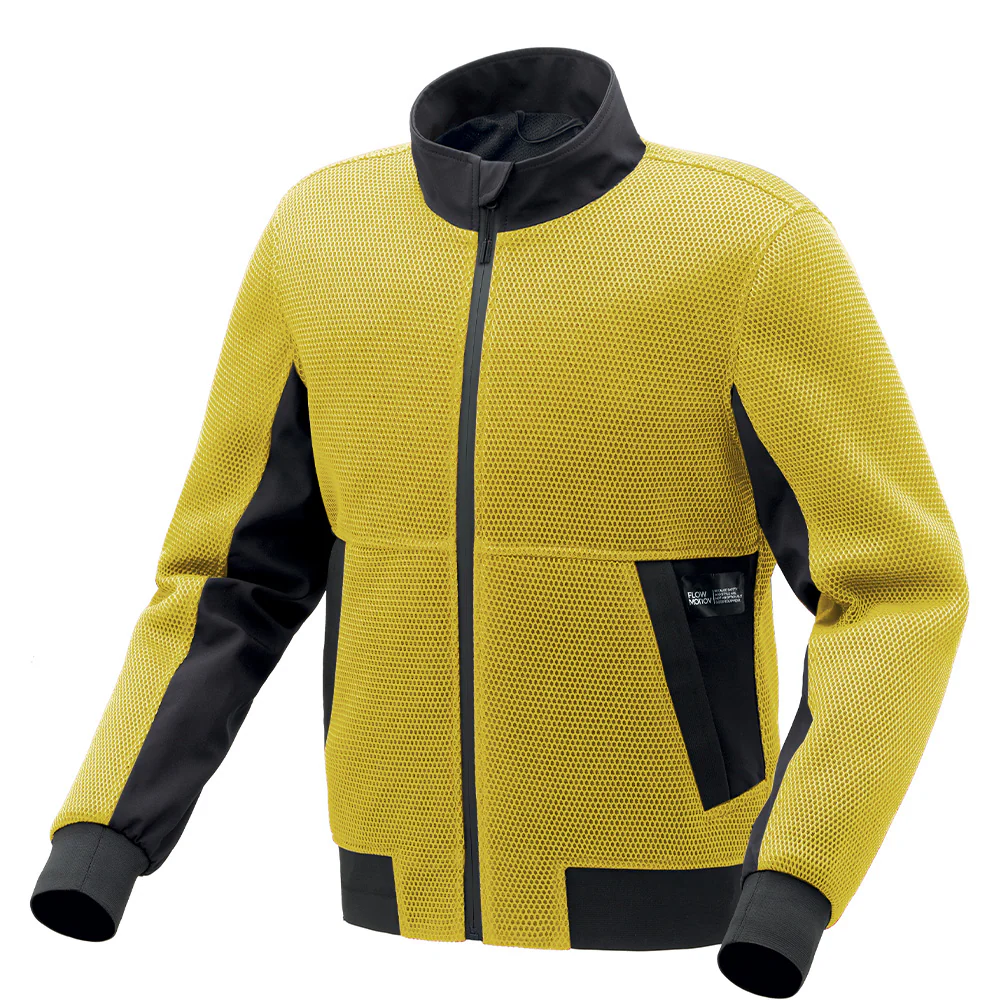 Flowmotion - 3D Mesh Summer Riding Jacket (Yellow)