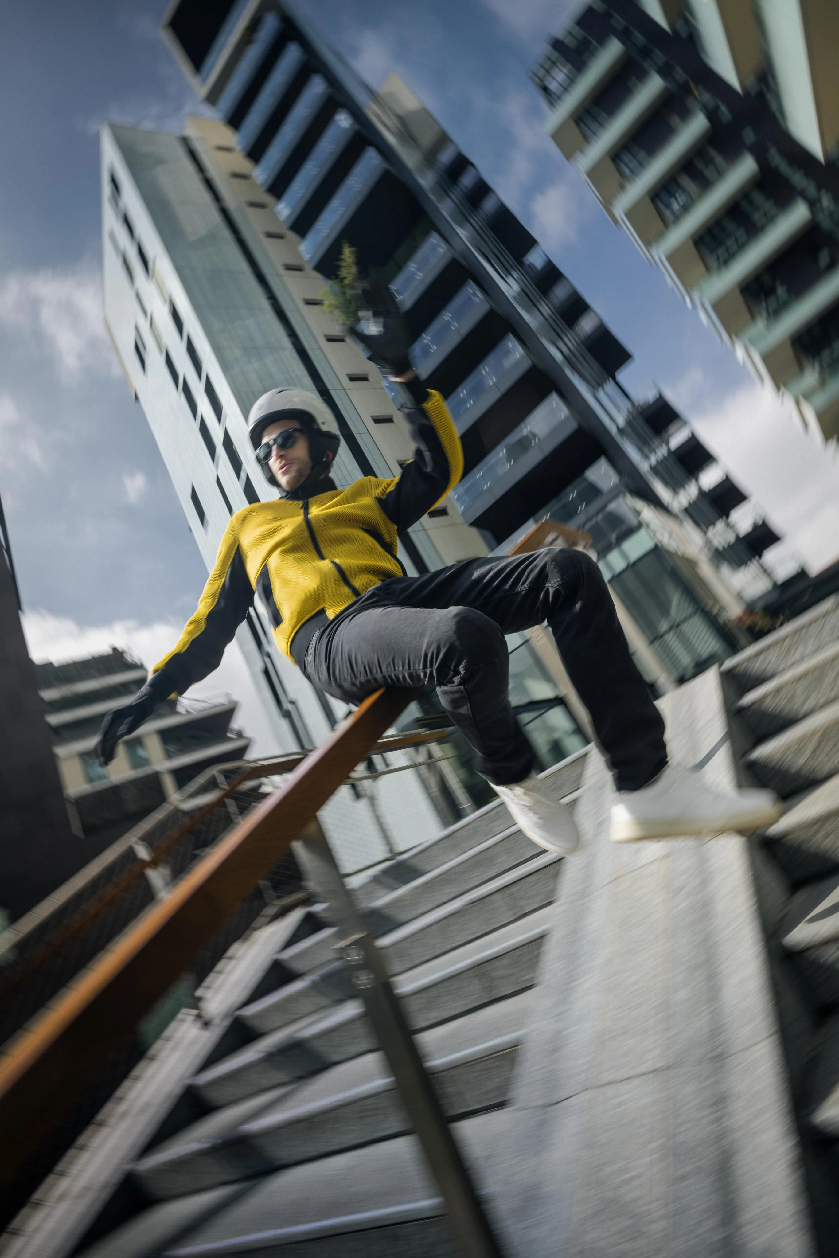 Flowmotion - 3D Mesh Summer Riding Jacket (Yellow) - Image 14