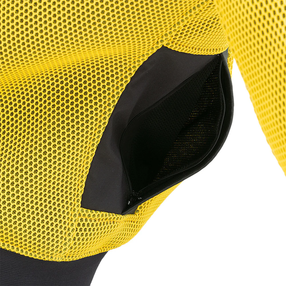 Flowmotion - 3D Mesh Summer Riding Jacket (Yellow) - Image 5