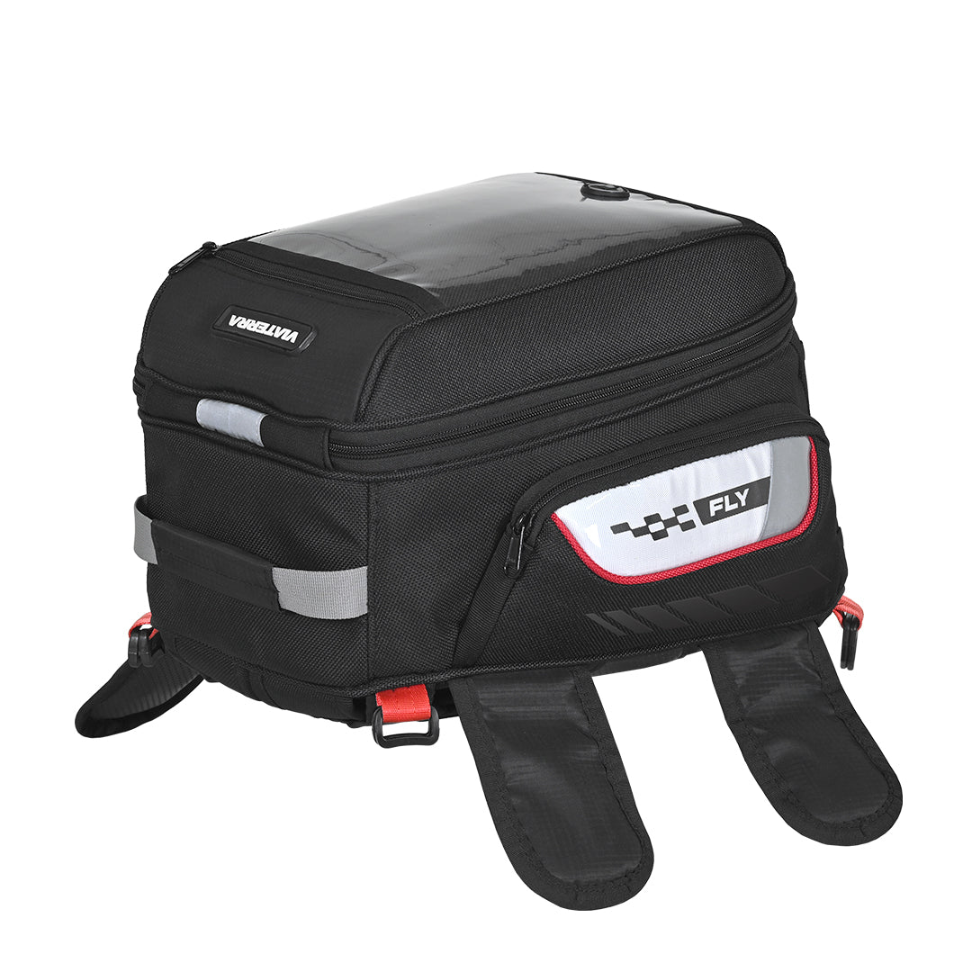 Fly 2017 - 18L - Magnetic Tank Bag with Rain Cover (Black)