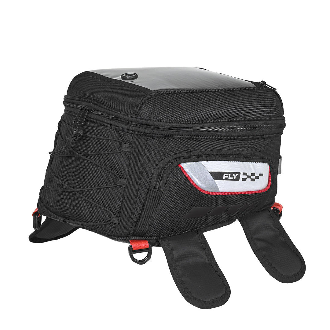 Fly 2017 - 18L - Magnetic Tank Bag with Rain Cover (Black) - Image 2